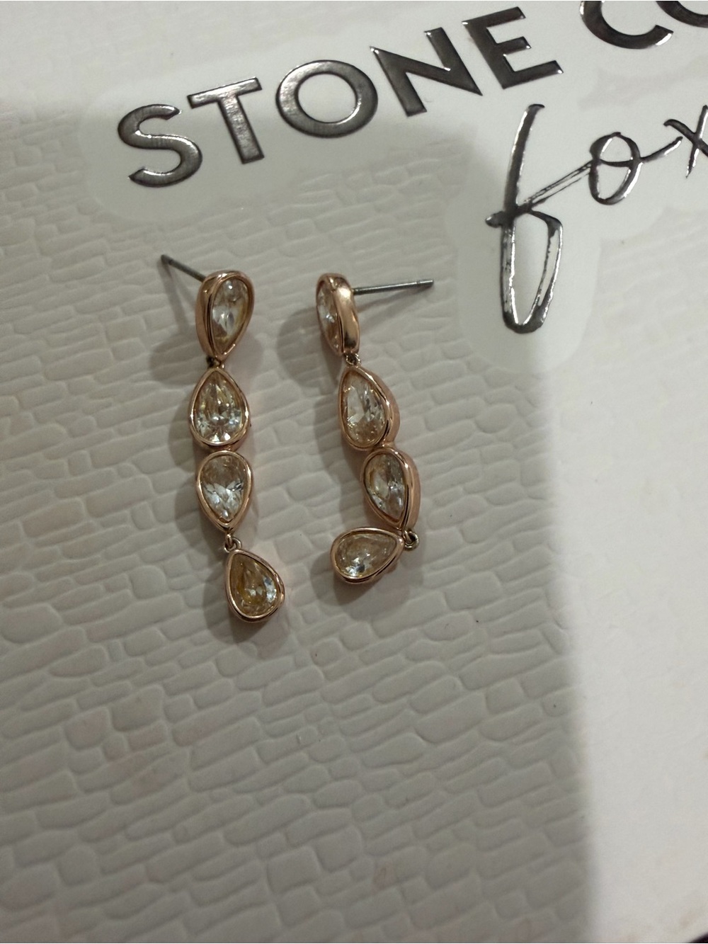 Bomb Party  Jewelry Set — Women's Multicolor Gemstone Rings (Gold & Rose-Tone) - Picture 2 of 2